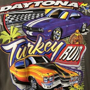 Vintage Daytona beach t-shirt!!! So cute, grey, size xlarge!!!! Over sized/comfy